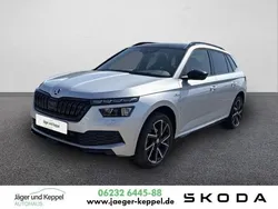 Brilliantsilber metallic met. Gebraucht 2021 Skoda Kamiq Monte Carlo SUV | 22.900 € (Fairer Preis)