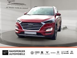 Rot (rot metallic) Gebraucht 2019 Hyundai Tucson Premium SUV | 25.390 € (Etwas zu teuer)