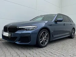 Arctic race blue metallic Gebraucht 2022 BMW 530 Efficient Dynamics Kombi | 46.749 € (Teuer)