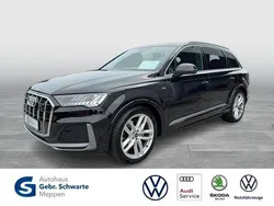 Schwarz Gebraucht 2023 Audi Q7 S-Line SUV | 62.450 € (Superpreis)