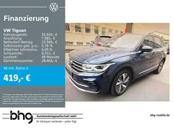 Blau Gebraucht 2021 VW Tiguan Elegance SUV | 31.930 € (Fairer Preis)