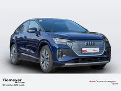 Blau Gebraucht 2022 Audi Q4 Sportback e-tron S-Line SUV | 37.250 € (Superpreis)