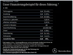 lack mountaingrau (metallic) Gebraucht 2019 Mercedes A180 Progressive Limousine | 23.450 € (Fairer Preis)