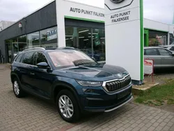 Lavablau metallic Gebraucht 2024 Skoda Kodiaq Style SUV | 35.950 € (Guter Preis)
