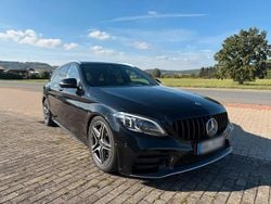 Schwarz Gebraucht 2019 Mercedes C300 AMG line Kombi | 24.900 € (Guter Preis)