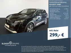 Perlaneraschwarz Gebraucht 2023 Peugeot 5008 Allure Van / Kleinbus | 27.790 € (Guter Preis)
