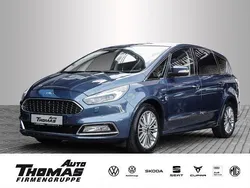 Chromablau metallic Gebraucht 2019 Ford S-MAX Vignale Van / Kleinbus | 26.989 € (Fairer Preis)