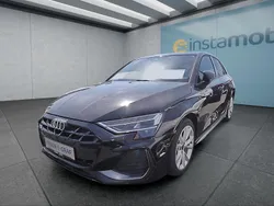 Schwarz Gebraucht 2024 Audi A3 S-Line Limousine | 31.599 € (Fairer Preis)