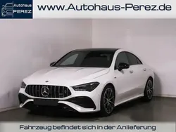 Weiß Gebraucht 2024 Mercedes CLA35 AMG Premium Coupé | 52.879 € (Guter Preis)