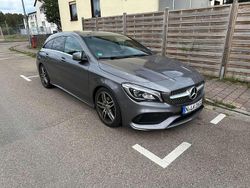 Grau Gebraucht 2017 Mercedes CLA180 Shooting Brake AMG line Kombi | 16.499 € (Guter Preis)