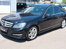 Schwarz Gebraucht 2013 Mercedes C250 AMG line Limousine | 12.850 € (Fairer Preis)