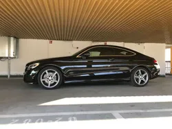 Schwarz Gebraucht 2016 Mercedes C200 AMG line Coupé | 22.800 € (Fairer Preis)