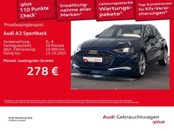 2d navarrablau metallic Gebraucht 2025 Audi A3 Advanced Limousine | 32.540 €