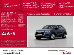 Navarrablau metallic Gebraucht 2022 Audi Q3 S-Line SUV | 28.900 € (Superpreis)