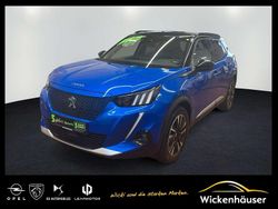 Blau Gebraucht 2021 Peugeot e-2008 GT SUV | 17.990 € (Fairer Preis)