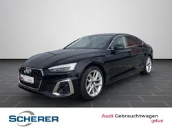 Schwarz Gebraucht 2023 Audi A5 Sportback S-Line Limousine | 36.500 € (Guter Preis)
