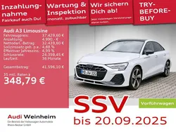 Gletscherweiß metallic Gebraucht 2024 Audi A3 S-Line Limousine | 35.990 € (Fairer Preis)