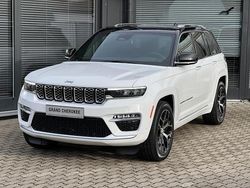 Weiß (bright white/dach schwarz) Gebraucht 2023 Jeep Grand Cherokee Summit SUV | 73.500 € (Guter Preis)
