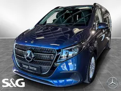 Sodalithblau met. Gebraucht 2024 Mercedes V250 Style Van / Kleinbus | 69.277 €