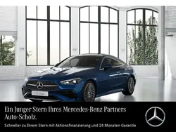Metalliclack spektralblau Gebraucht 2024 Mercedes CLE200 AMG Coupé | 54.822 € (Fairer Preis)
