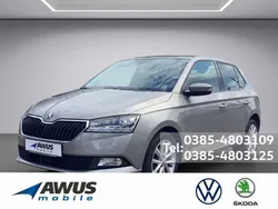 Beige / cappuccinobeige (metallic) Gebraucht 2019 Skoda Fabia Soleil Kleinwagen | 14.990 € (Guter Preis)