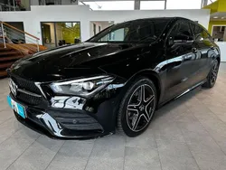 Schwarz Gebraucht 2021 Mercedes CLA200 Shooting Brake AMG line Kombi | 24.595 € (Fairer Preis)