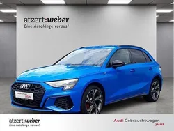 Turboblau Gebraucht 2022 Audi A3 Sportback e-tron S-Line Limousine | 26.860 € (Guter Preis)