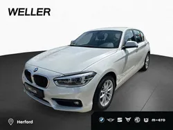 Mineralweiß (weiß) Gebraucht 2019 BMW 116 Advantage Kleinwagen | 13.880 € (Fairer Preis)
