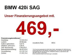 Schwarz Gebraucht 2025 BMW 420 M Sport Cabrio | 52.890 € (Guter Preis)