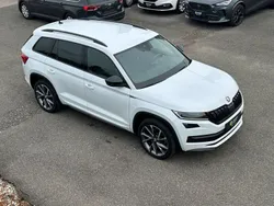 Moon weiss perleffekt Gebraucht 2021 Skoda Kodiaq SportLine SUV | 29.400 € (Etwas zu teuer)