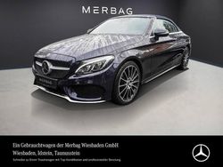 Blau Gebraucht 2018 Mercedes C300 AMG line Cabrio | 33.890 € (Fairer Preis)