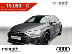 Grau Gebraucht 2025 Audi A3 Sportback e-tron S-Line Limousine | 44.870 €