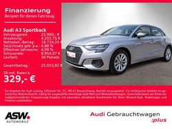 Florettsilber metallic Gebraucht 2021 Audi A3 Design Limousine | 22.990 € (Superpreis)