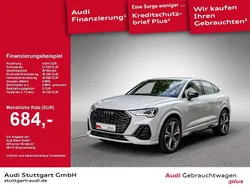 Gletscherweiß metallic Gebraucht 2024 Audi Q3 Sportback S-Line SUV | 45.440 € (Fairer Preis)