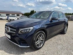 Blau Gebraucht 2018 Mercedes GLC250 AMG line SUV | 28.990 € (Etwas zu teuer)