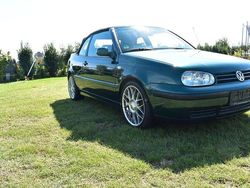 Grün Gebraucht 1998 VW Golf Cabriolet Cabrio | 6.800 €