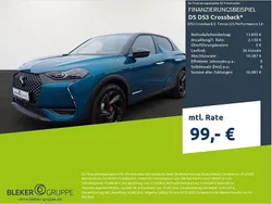 Milleniumblau Gebraucht 2021 DS Automobiles DS3 Crossback E-Tense Performance SUV | 15.980 € (Fairer Preis)