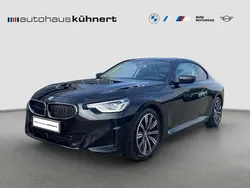 Schwarz Gebraucht 2022 BMW 220 Sport Line Coupé | 33.585 € (Fairer Preis)