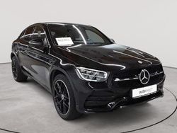 Obsidianschwarz metallic Gebraucht 2022 Mercedes GLC220 AMG line Plus Coupé | 46.490 € (Fairer Preis)