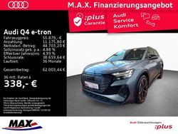 Geysirblau metallic Gebraucht 2025 Audi Q4 e-tron Ambiente SUV | 55.879 € (Fairer Preis)
