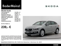 Stahlgrau Gebraucht 2023 Skoda Scala Style Kleinwagen | 24.330 € (Etwas zu teuer)