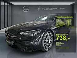 Metalliclack obsidianschwarz Gebraucht 2024 Mercedes CLE450 AMG Coupé | 68.430 € (Guter Preis)