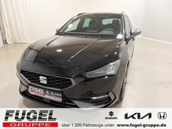 Mitternachtsschwarz Gebraucht 2021 Seat Leon FR Kombi | 20.869 € (Guter Preis)