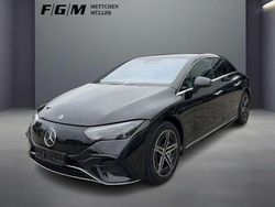 Lack obsidianschwarz Gebraucht 2024 Mercedes EQE300 AMG line Limousine | 46.780 € (Guter Preis)