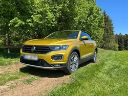 Gold Gebraucht 2022 VW T-Roc Cabriolet Cabrio | 28.900 € (Guter Preis)