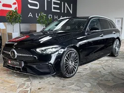 Schwarz Gebraucht 2021 Mercedes C200 AMG line Limousine | 35.990 € (Fairer Preis)