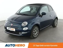 Blau Gebraucht 2022 Fiat 500C Dolcevita Cabrio | 15.400 € (Fairer Preis)