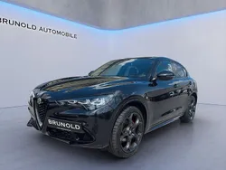 Schwarz Gebraucht 2023 Alfa Romeo Stelvio Competizione SUV | 47.900 € (Teuer)