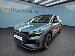 Blau Gebraucht 2022 Audi Q4 Sportback e-tron SUV | 35.199 € (Etwas zu teuer)