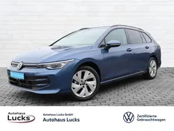Blau (anemonenblau metallic) Gebraucht 2024 VW Golf VIII Life Kombi | 29.981 € (Teuer)